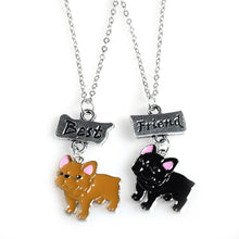 Carica l&#39;immagine nel visualizzatore di Gallery, 2 pz/set Gioielli Best Friends Collane con ciondoli Pendenti Cartoon Bella collana amici Set per bambini Regalo per bambini per ragazze 