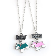 Carica l&#39;immagine nel visualizzatore di Gallery, 2 pz/set Gioielli Best Friends Collane con ciondoli Pendenti Cartoon Bella collana amici Set per bambini Regalo per bambini per ragazze 