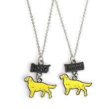 Carica l&#39;immagine nel visualizzatore di Gallery, 2 pz/set Gioielli Best Friends Collane con ciondoli Pendenti Cartoon Bella collana amici Set per bambini Regalo per bambini per ragazze 