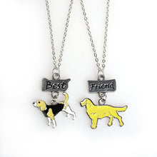 Carica l&#39;immagine nel visualizzatore di Gallery, 2 pz/set Gioielli Best Friends Collane con ciondoli Pendenti Cartoon Bella collana amici Set per bambini Regalo per bambini per ragazze 