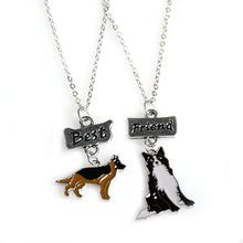 Carica l&#39;immagine nel visualizzatore di Gallery, 2 pz/set Gioielli Best Friends Collane con ciondoli Pendenti Cartoon Bella collana amici Set per bambini Regalo per bambini per ragazze 