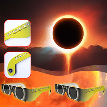 Load image into Gallery viewer, 2x Eclipse Glasses With High-quality Protective Film For Observing Solar E Clipse Create A Very Natural Bright Yellow Sunlight
