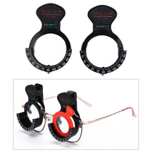 Load image into Gallery viewer, 2x Optical Optometry Optician Test Trial Lens Frame Clip 0°-165° Scale Trial Frame Vision Check Optometry Optician Test