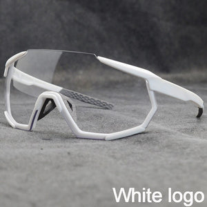 3 Lens Sports Riding Cycling Photochromic Sunglasses MTB Mountain Bike Bicycle Goggles Men's Women Cycling Eyewear