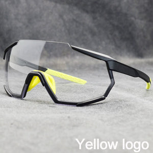3 Lens Sports Riding Cycling Photochromic Sunglasses MTB Mountain Bike Bicycle Goggles Men's Women Cycling Eyewear