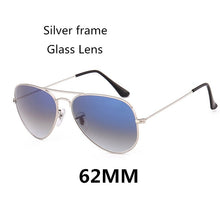 Load image into Gallery viewer, 3025 Gradient Glass Lens Sunglasses Female Sun Glasses  Brand Designer Men Women Vintage Retro Oculos Lunette De Soleil