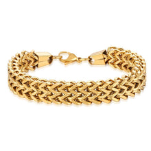 Load image into Gallery viewer, 316L Stainless Steel Bracelet Men Luxury Mens Charms Bracelets Vintage Fashion Jewelry Chain Cuban Link Bracelet Male pulseira
