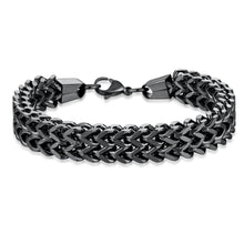 Load image into Gallery viewer, 316L Stainless Steel Bracelet Men Luxury Mens Charms Bracelets Vintage Fashion Jewelry Chain Cuban Link Bracelet Male pulseira