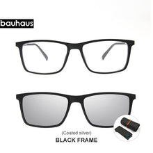 Load image into Gallery viewer, 3174 Magnet Sunglasses Clip Mirrored Clip on Magnetic Sunglasses Clip on Glasses Men Polarized Clip Custom Prescription Myopia
