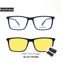 Load image into Gallery viewer, 3174 Magnet Sunglasses Clip Mirrored Clip on Magnetic Sunglasses Clip on Glasses Men Polarized Clip Custom Prescription Myopia