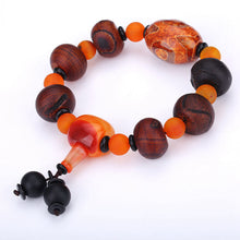 Load image into Gallery viewer, 3A Original Natural red Agates Bracelets Round Beads Ornaments Men Women Energy Jewelry Lover Christmas Gift Yoga Prayer Balance
