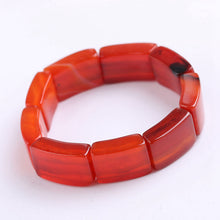 Load image into Gallery viewer, 3A Original Natural red Agates Bracelets Round Beads Ornaments Men Women Energy Jewelry Lover Christmas Gift Yoga Prayer Balance
