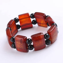 Load image into Gallery viewer, 3A Original Natural red Agates Bracelets Round Beads Ornaments Men Women Energy Jewelry Lover Christmas Gift Yoga Prayer Balance
