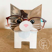 Load image into Gallery viewer, 3D Animal Figurine Glasses Holder Stand Wooden Eyeglass Display Rack Birthday Gift Room Decor Home Decoration Accessories