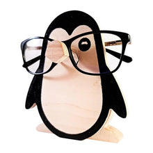 Load image into Gallery viewer, 3D Animal Figurine Glasses Holder Stand Wooden Eyeglass Display Rack Birthday Gift Room Decor Home Decoration Accessories