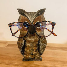Load image into Gallery viewer, 3D Animal Figurine Glasses Holder Stand Wooden Eyeglass Display Rack Birthday Gift Room Decor Home Decoration Accessories