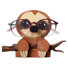 Load image into Gallery viewer, 3D Animal Figurine Glasses Holder Stand Wooden Eyeglass Display Rack Birthday Gift Room Decor Home Decoration Accessories