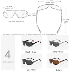 3PCS Combined KINGSEVEN Brand Design Silver Frame Sunglasses Men Polarized UV Protection Oculos De Sol