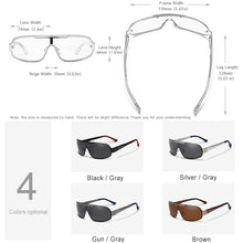 Load image into Gallery viewer, 3PCS KINGSEVEN Brand Design Sunglasses Men Polarized Lens 100% UV Protection Combined