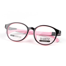 Load image into Gallery viewer, 4-9 Year-old  Kids Glasses Round TR90 Prescription Eyeglasses Myopia Children Silicone Rubber Cat Eye Girl Pink Spectacle