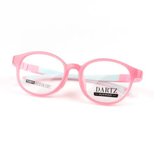 Load image into Gallery viewer, 4-9 Year-old  Kids Glasses Round TR90 Prescription Eyeglasses Myopia Children Silicone Rubber Cat Eye Girl Pink Spectacle