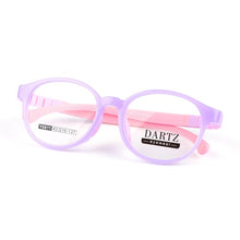 Load image into Gallery viewer, 4-9 Year-old  Kids Glasses Round TR90 Prescription Eyeglasses Myopia Children Silicone Rubber Cat Eye Girl Pink Spectacle