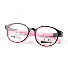 Load image into Gallery viewer, 4-9 Year-old  Kids Glasses Round TR90 Prescription Eyeglasses Myopia Children Silicone Rubber Cat Eye Girl Pink Spectacle