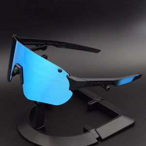4 Lens Mountain Bike Sports Bicycle Photochromic Sunglasses Windproof Ski Goggles MTB Fishing Hiking Cycling Sun Glasses