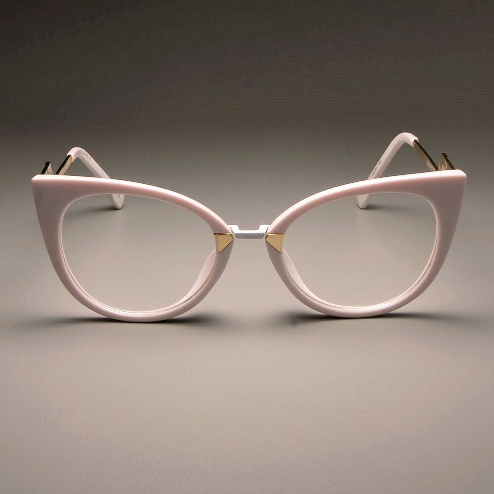 Anti-blue Light Optical Sexy Red Cat Eye Glasses Frames Women Glasses Fashion EyeGlasses