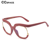 Load image into Gallery viewer, 45057 Oversized Cat Eye Anti Blue Light Glasses Frames Women Computer Eyeglasses