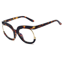 Load image into Gallery viewer, 45057 Oversized Cat Eye Anti Blue Light Glasses Frames Women Computer Eyeglasses