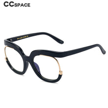 Load image into Gallery viewer, 45057 Oversized Cat Eye Anti Blue Light Glasses Frames Women Computer Eyeglasses