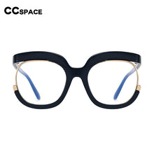 Load image into Gallery viewer, 45057 Oversized Cat Eye Anti Blue Light Glasses Frames Women Computer Eyeglasses
