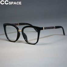 Load image into Gallery viewer, 45074 Cat Eye Optical Lady Square Glasses Frames Women Shiny Legs EyeGlasses Eyewear