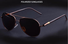 Load image into Gallery viewer, 45100 Cool Men Pilot Sunglasses Women Metal Polarized Glasses Eyewear 100% UV Protection