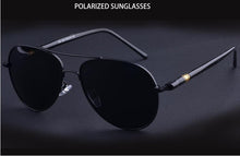 Load image into Gallery viewer, 45100 Cool Men Pilot Sunglasses Women Metal Polarized Glasses Eyewear 100% UV Protection
