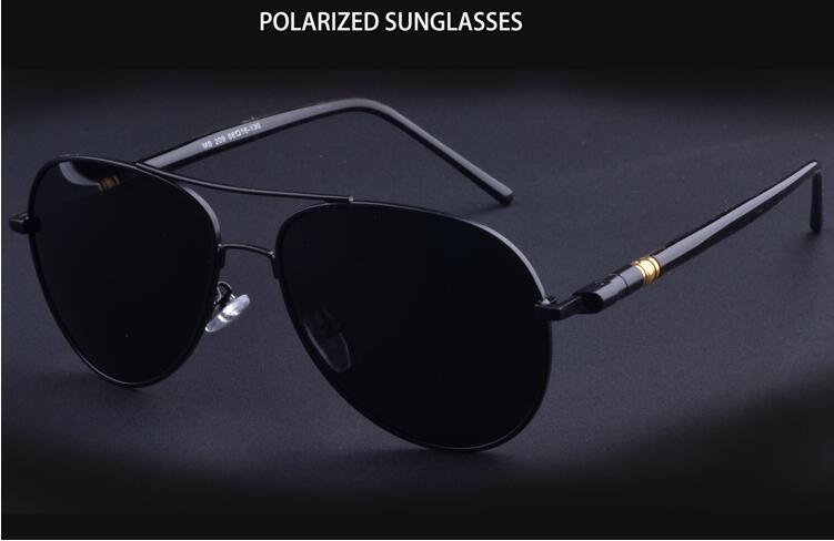 45100 Cool Men Pilot Sunglasses Women Metal Polarized Glasses Eyewear 100% UV Protection