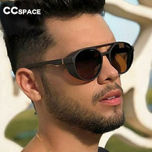 Load image into Gallery viewer, 45119 Steampunk Retro Sunglasses Men Women Shades UV400 Vintage Glasses