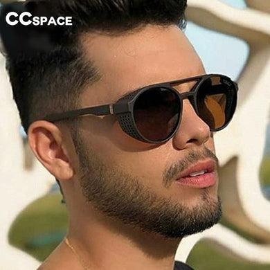 45119 Steampunk Retro Sunglasses Men Women Shades UV400 Vintage Glasses