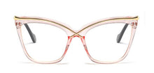 Load image into Gallery viewer, 45124 Ladies Cat Eye Brow Line Glasses Frames Men Women Brand Designer Optical EyeGlasses Eyewear
