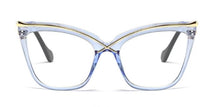 Load image into Gallery viewer, 45124 Ladies Cat Eye Brow Line Glasses Frames Men Women Brand Designer Optical EyeGlasses Eyewear