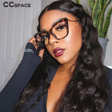 Load image into Gallery viewer, 45124 Ladies Cat Eye Brow Line Glasses Frames Men Women Brand Designer Optical EyeGlasses Eyewear