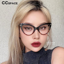 Load image into Gallery viewer, 45131 Women Cat Eye Glasses Frames Computer Glasses Trending Styles Optical