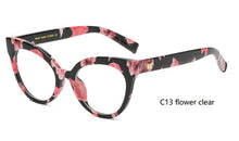 Load image into Gallery viewer, 45143 Cat Eye Anti Blue Light Glasses Frames Elegant Women Brand Designer Female  Optical EyeGlasses Eyewear