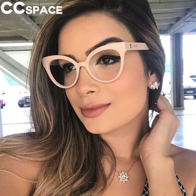 Elegant Women Cat Eye Glasses Frames Brand Designer Optical EyeGlasses Fashion Eyewear