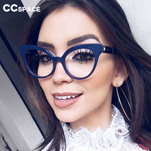 Load image into Gallery viewer, 45143 Retro Square Ladies Glasses Frames Cat Eye Women Optical EyeGlasses Eyewear