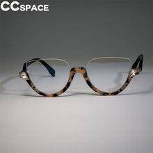 Load image into Gallery viewer, 45159 Cat Eye Glasses Frames Women Trending Styles Half Frame Designer Computer Glasses