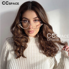 Load image into Gallery viewer, 45159  Diamond Women Anti Blue Light Glasses Frames Half-frame Computer Eyeglasses