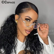 Load image into Gallery viewer, 45159  Diamond Women Anti Blue Light Glasses Frames Half-frame Computer Eyeglasses