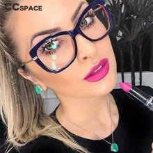 Load image into Gallery viewer, 45173 Ladies Cat Eye Glasses Frames Square Women Optical EyeGlasses Eyewear